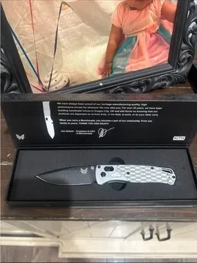 Bench | Other | Benchmade Twotone Silver And Black Folding Multi Tool ...